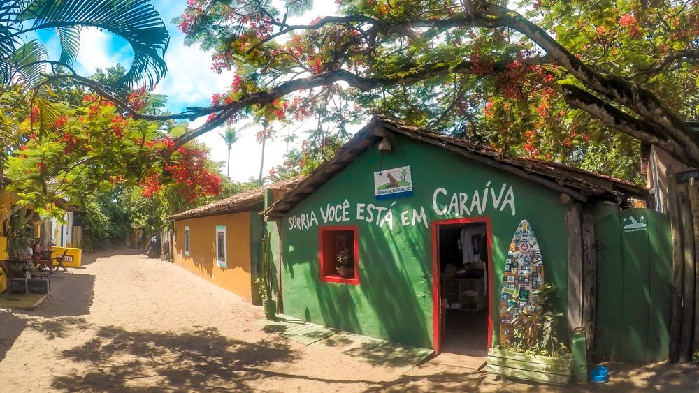 Vila de Caraíva — Sorria você está em Caraíva